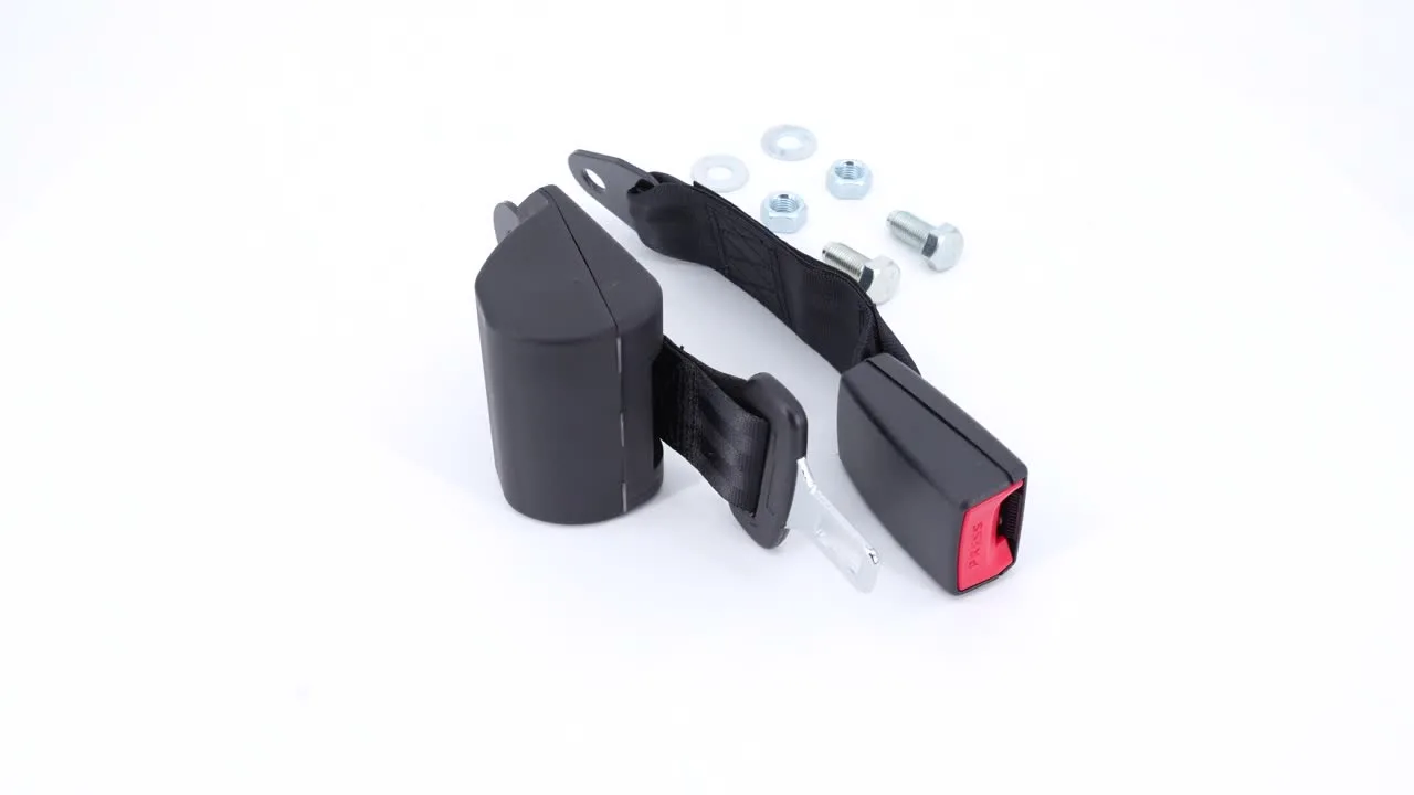 ON.150763 UnitedSeats ceinture 2 points ALR  longueur de la serrure 24 cm noire